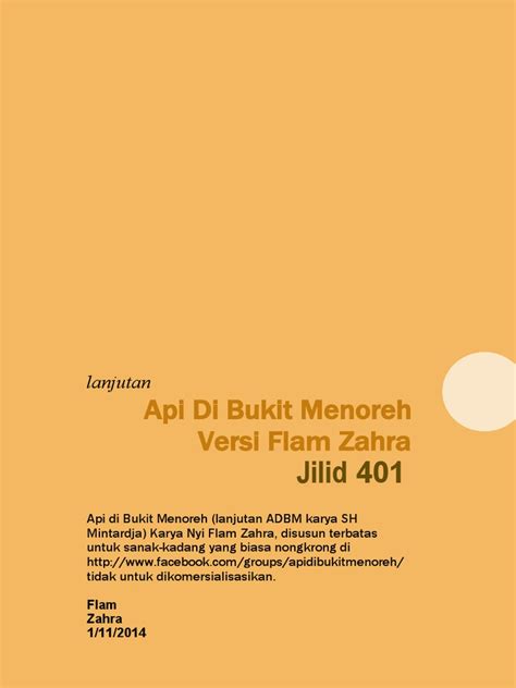 lanjutan api di bukit menoreh versi flam zahra jilid 405|Api Di Bukit Menoreh Versi Flam Zahra Jilid 401 .